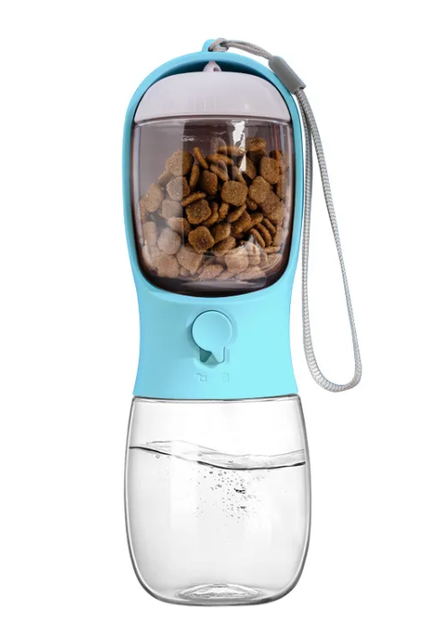 2 in 1 Pet Water Bottle